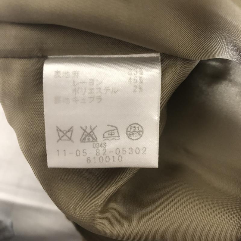 ボールジィ BALLSEY スカート ひざ丈スカート 36 無地 茶 / ブラウン /  レディース USED 古着 中古 10011623