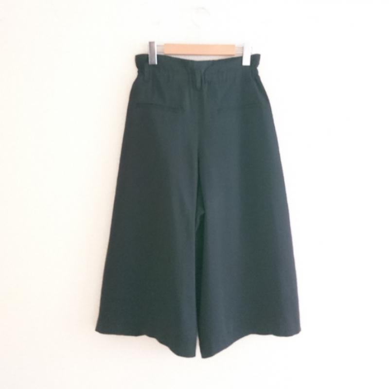 ドゥウ゛ィネット DEVINETTE パンツ スラックス ワイドパンツ 2 無地 黒 / ブラック /  レディース USED 古着 中古 10011683