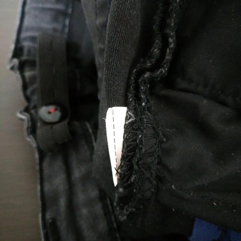 ザラ ZARA パンツ デニム、ジーンズ 無地 黒 / ブラック / X 白 / ホワイト /  ボーイズ USED 古着 中古 10011723