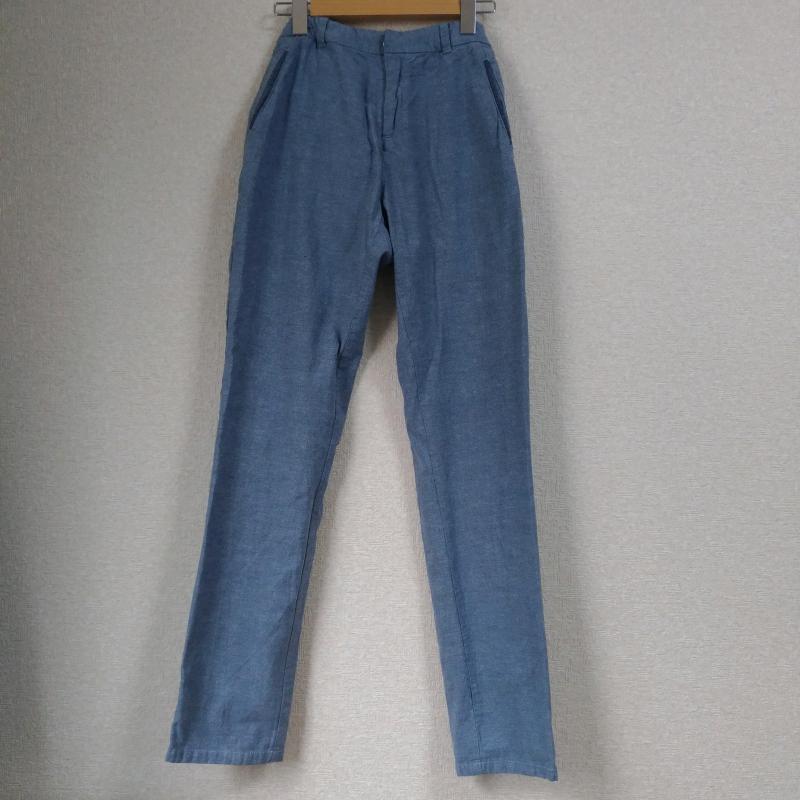 ザラ ZARA パンツ デニム、ジーンズ 無地 青 / ブルー / X 紺 / ネイビー /  ボーイズ USED 古着 中古 10011746