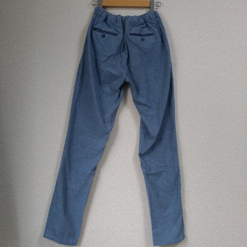 ザラ ZARA パンツ デニム、ジーンズ 無地 青 / ブルー / X 紺 / ネイビー /  ボーイズ USED 古着 中古 10011746
