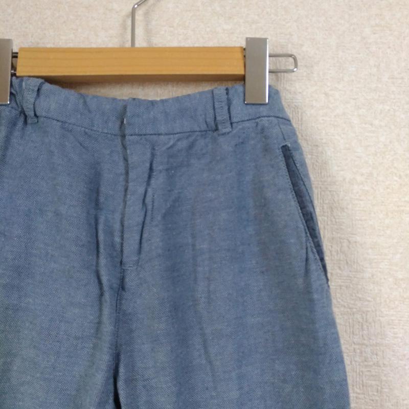 ザラ ZARA パンツ デニム、ジーンズ 無地 青 / ブルー / X 紺 / ネイビー /  ボーイズ USED 古着 中古 10011746