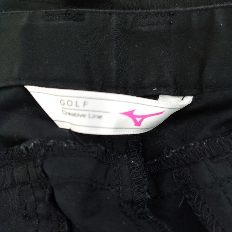 ミズノ MIZUNO パンツ スラックス スポーツウエア 無地 X  黒 / ブラック /  レディース USED 古着 中古 10011939