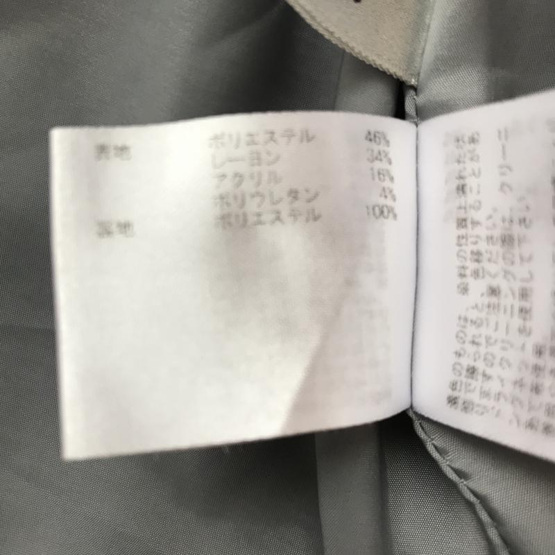 ホワイトジョーラ White Joola スカート ひざ丈スカート 無地 灰 / グレー /  レディース USED 古着 中古 10012076