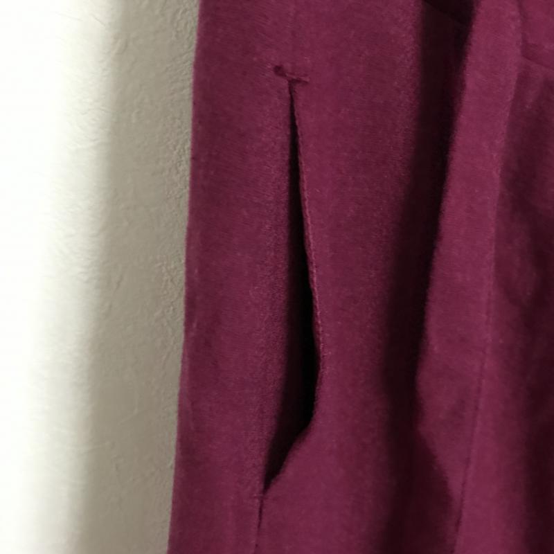 ロージー ROSIEE スカート ひざ丈スカート 無地 紫 / パープル /  レディース USED 古着 中古 10012098