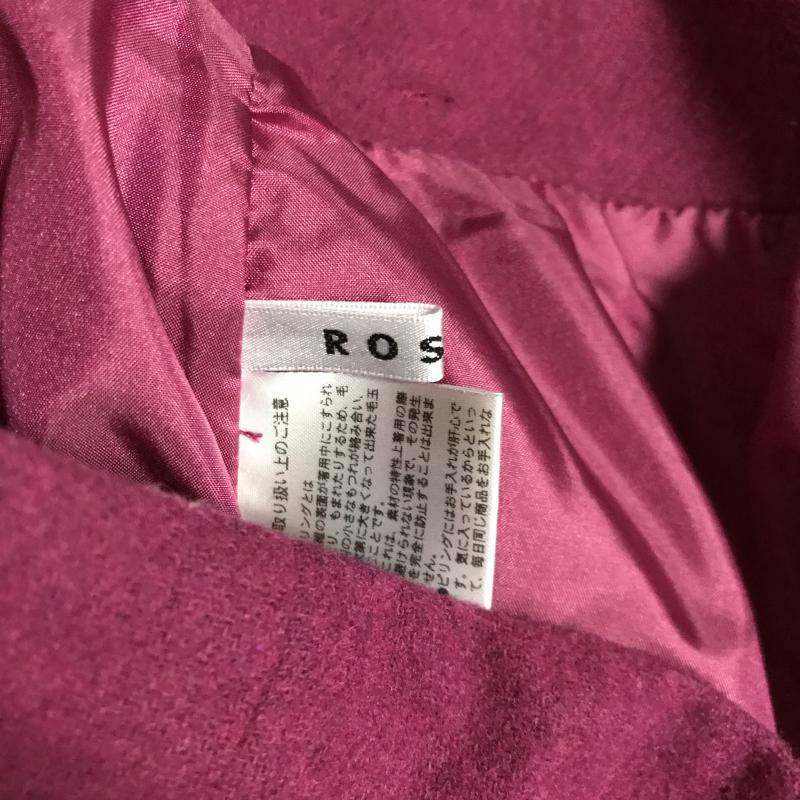ロージー ROSIEE スカート ひざ丈スカート 無地 紫 / パープル /  レディース USED 古着 中古 10012098
