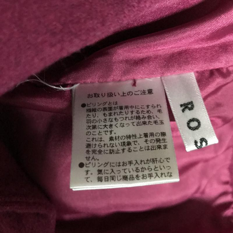 ロージー ROSIEE スカート ひざ丈スカート 無地 紫 / パープル /  レディース USED 古着 中古 10012098