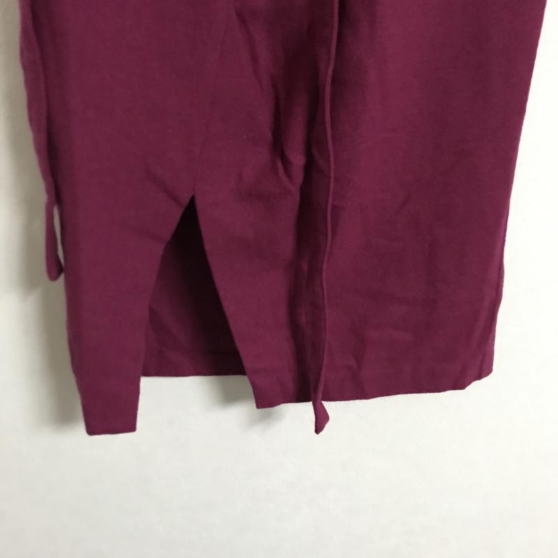 ロージー ROSIEE スカート ひざ丈スカート 無地 紫 / パープル /  レディース USED 古着 中古 10012098