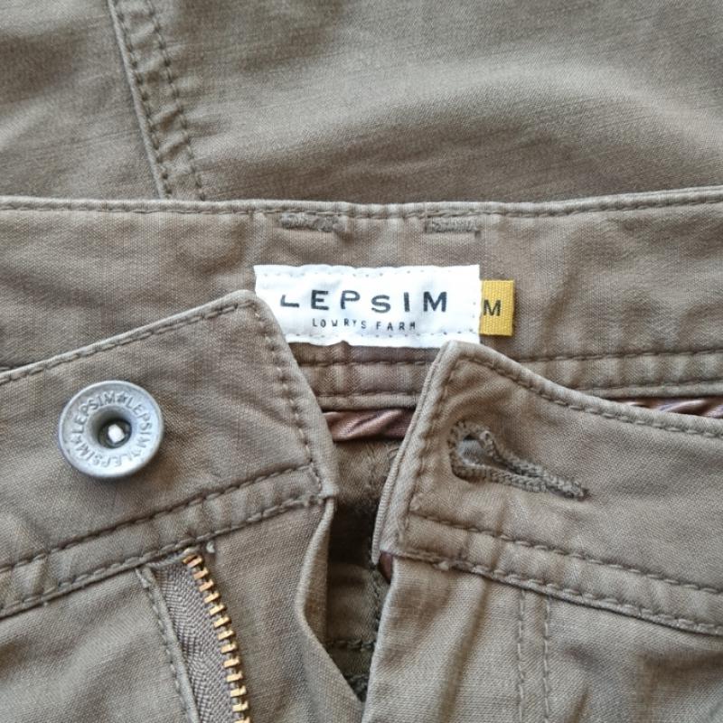 レプシィム LEPSIM スカート ミニスカート M 無地 緑 / グリーン /  レディース USED 古着 中古 10012198