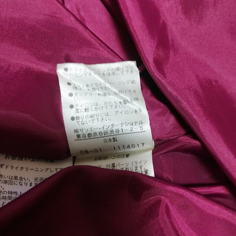 ジルスチュアート JILLSTUART スカート ひざ丈スカート 2 無地 桃 / ピンク /  レディース USED 古着 中古 10012357
