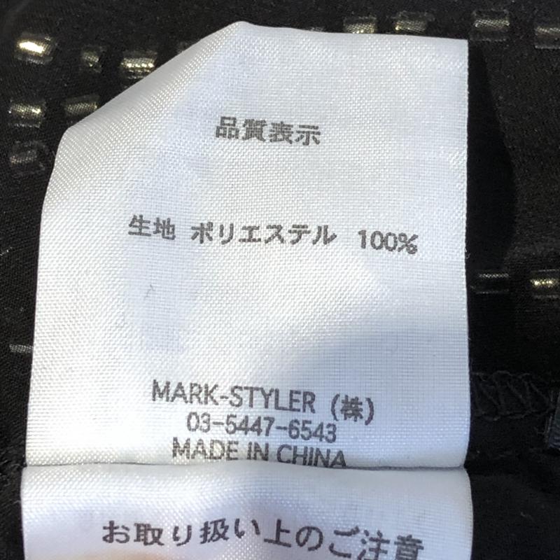 ムルーア MURUA シャツ、ブラウス 半袖 FREE 無地 X  黒 / ブラック / X 銀 / シルバー /  レディース USED 古着 中古 10012380