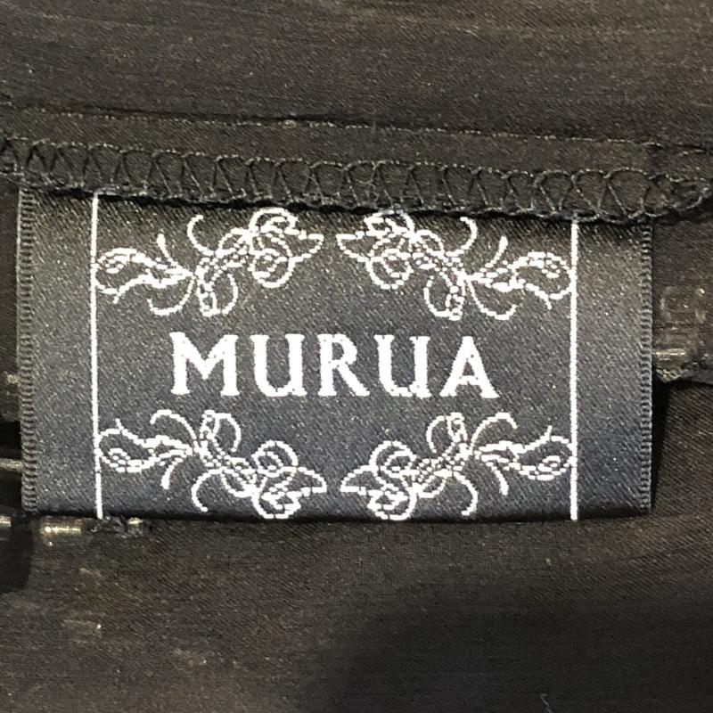 ムルーア MURUA シャツ、ブラウス 半袖 FREE 無地 X  黒 / ブラック / X 銀 / シルバー /  レディース USED 古着 中古 10012380