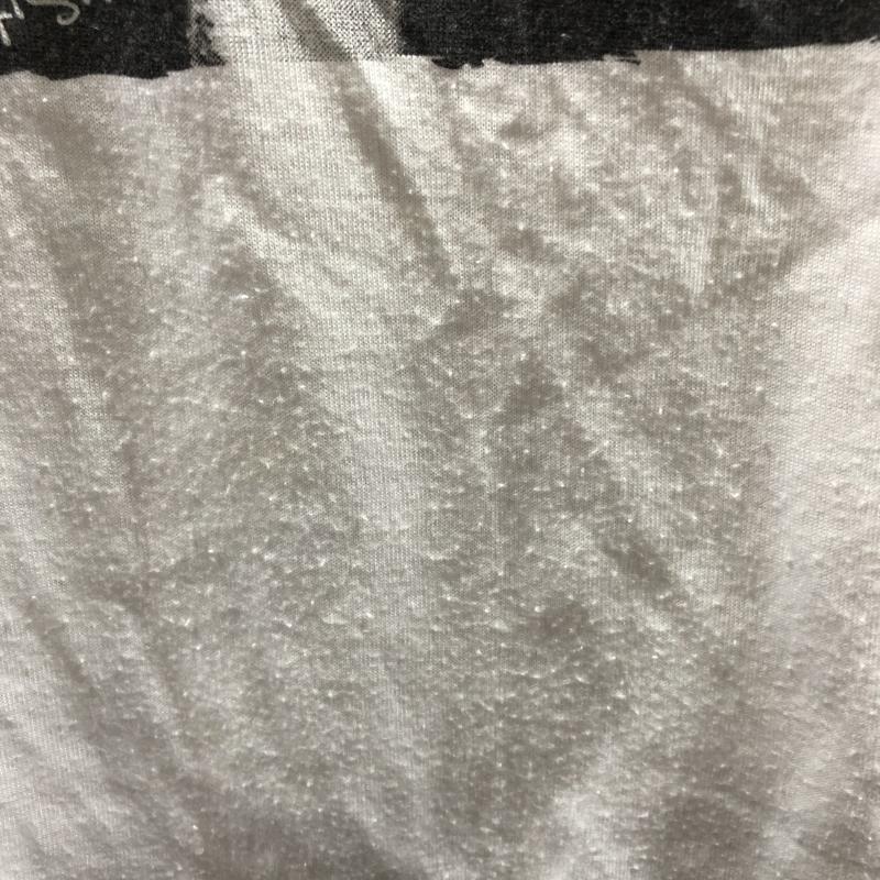 ムルーア MURUA カットソー 半袖 FREE 無地 X プリント 白 / ホワイト / X 黒 / ブラック /  レディース USED 古着 中古 10012384