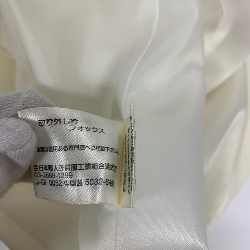 リアルリッシュ REALRICHE コート コート一般 フォックスファー 38 無地 白 / ホワイト /  レディース USED 古着 中古 10012468