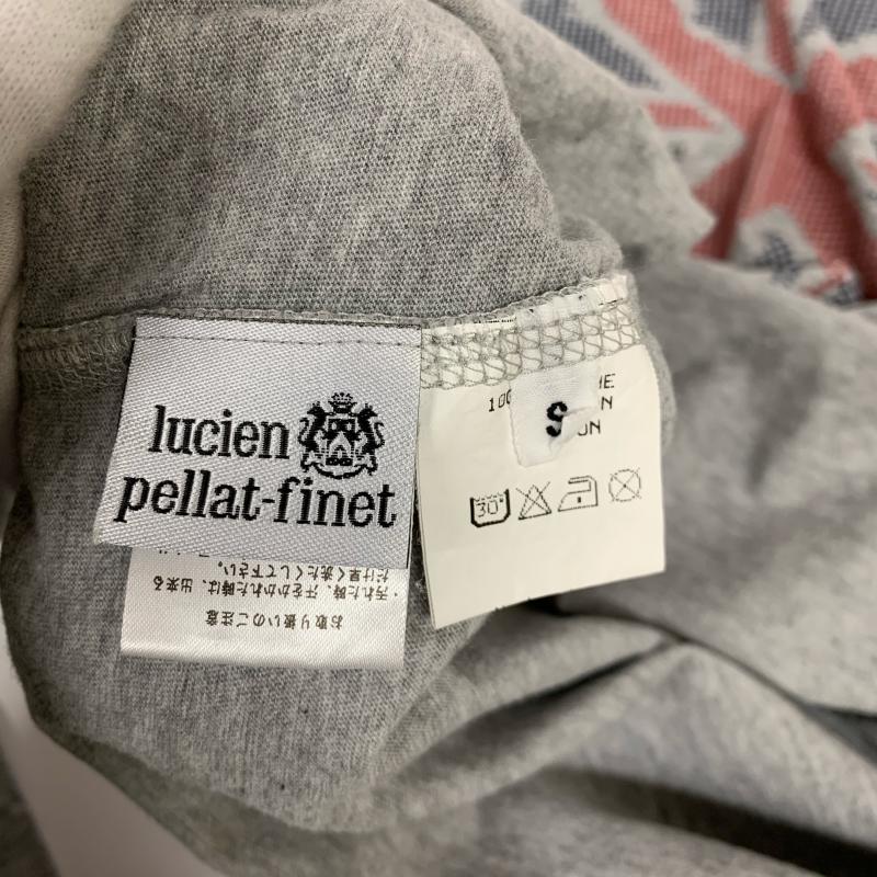 ルシアンペラフィネ Lucien Pellat-Finet カットソー 長袖 S 無地 X プリント 灰 / グレー /  メンズ USED 古着 中古 10012509