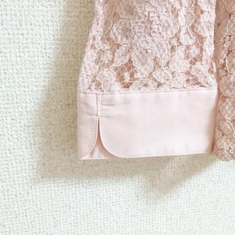 トバジオ TOPAZIO シャツ、ブラウス 長袖 アンサンブル/セット品 M 刺繍 桃 / ピンク /  レディース USED 古着 中古 10012760