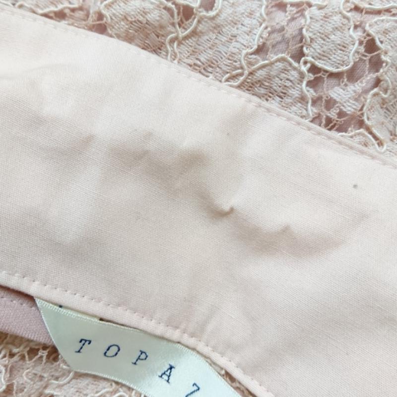 トバジオ TOPAZIO シャツ、ブラウス 長袖 アンサンブル/セット品 M 刺繍 桃 / ピンク /  レディース USED 古着 中古 10012760