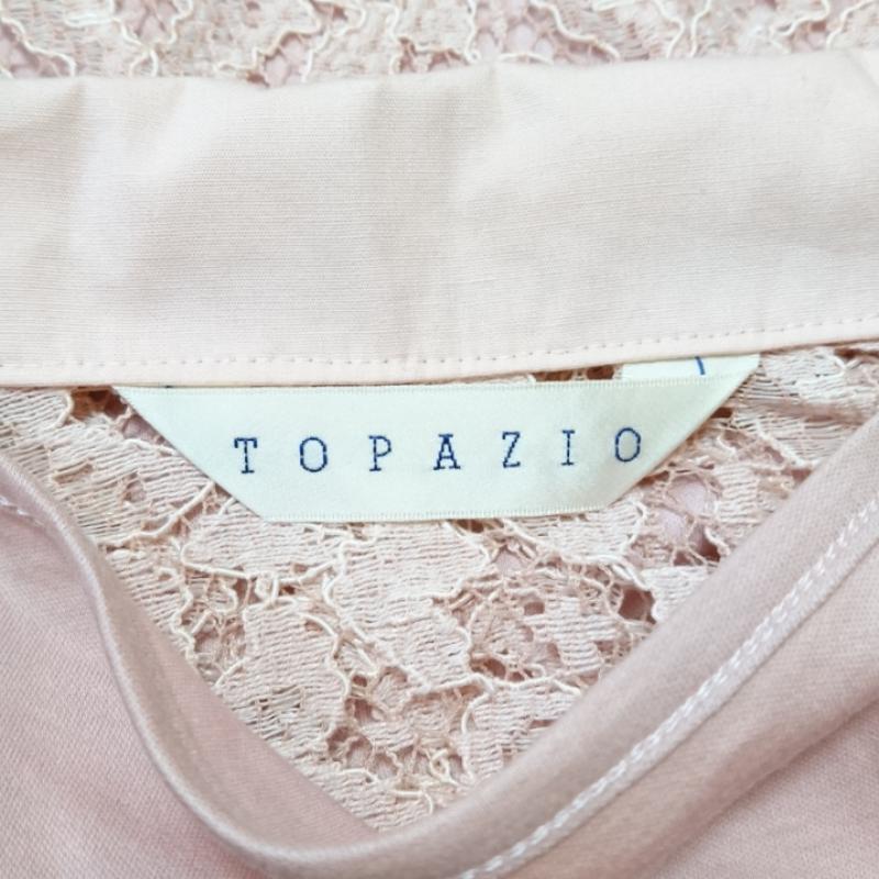 トバジオ TOPAZIO シャツ、ブラウス 長袖 アンサンブル/セット品 M 刺繍 桃 / ピンク /  レディース USED 古着 中古 10012760