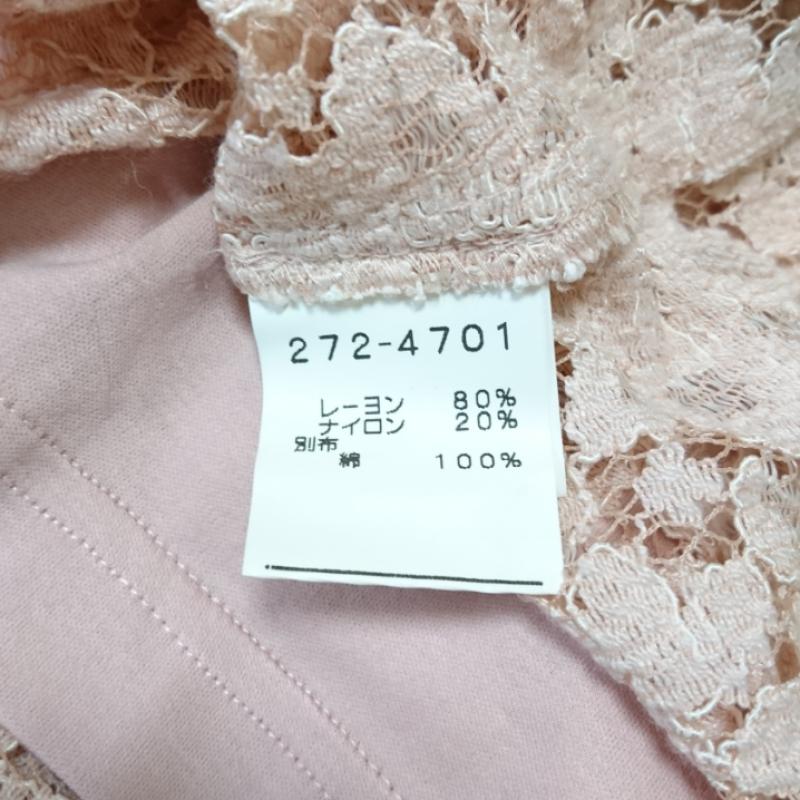 トバジオ TOPAZIO シャツ、ブラウス 長袖 アンサンブル/セット品 M 刺繍 桃 / ピンク /  レディース USED 古着 中古 10012760