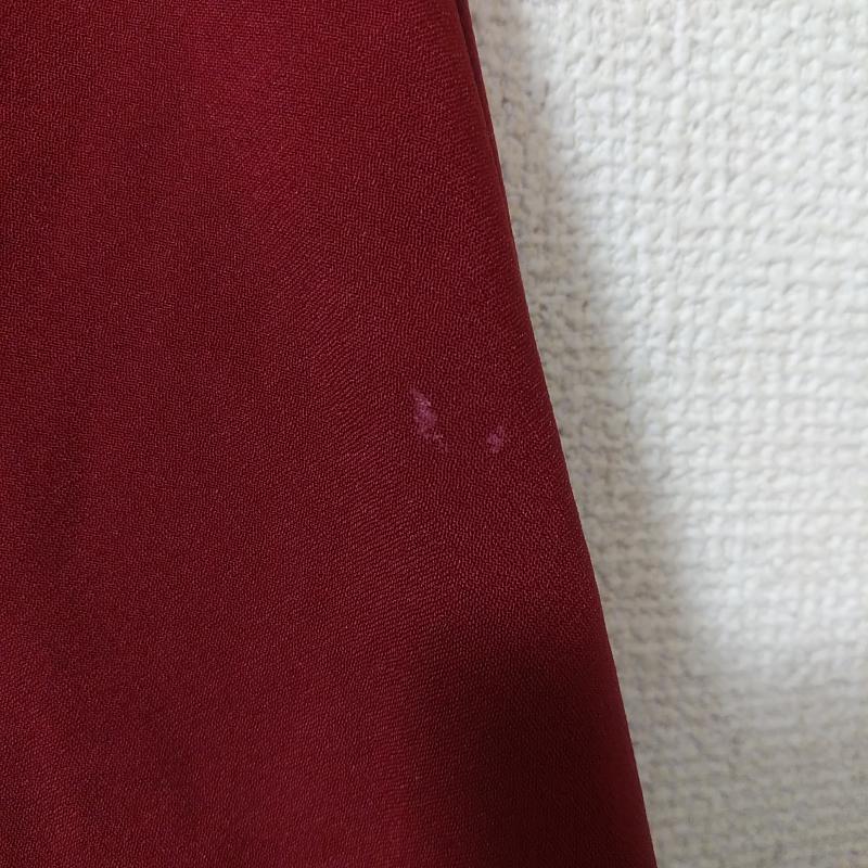 アメリエルマジェスティックレゴン amelier MAJESTIC LEGON スカート ひざ丈スカート FREE 無地 赤 / レッド /  レディース USED 古着 中古 10012811