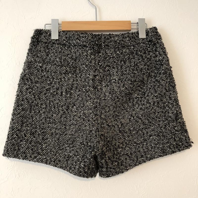 レプシムローリーズファーム LEPSIMLOWRYSFARM パンツ ショートパンツ ツイードショートパンツ M  黒 / ブラック / X 灰 / グレー /  レディース USED 古着 中古 10012963