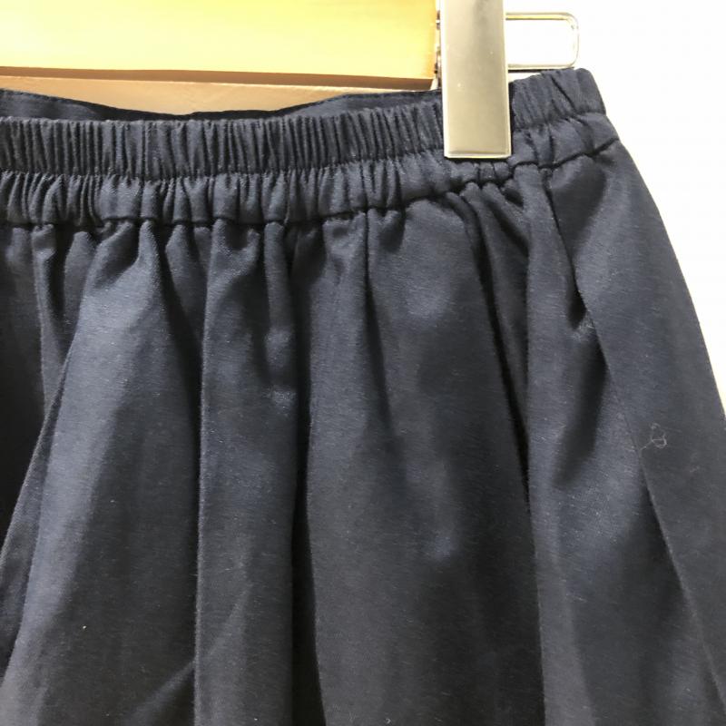 ローリーズファーム LOWRYS FARM スカート ひざ丈スカート FREE 無地 紺 / ネイビー /  レディース USED 古着 中古 10013005