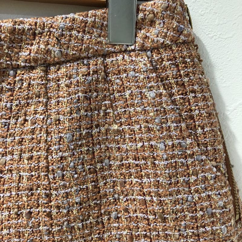 ダズリン dazzlin パンツ ショートパンツ S  橙 / オレンジ / X 白 / ホワイト / X 灰 / グレー / X 金 / ゴールド /  レディース USED 古着 中古 10013006