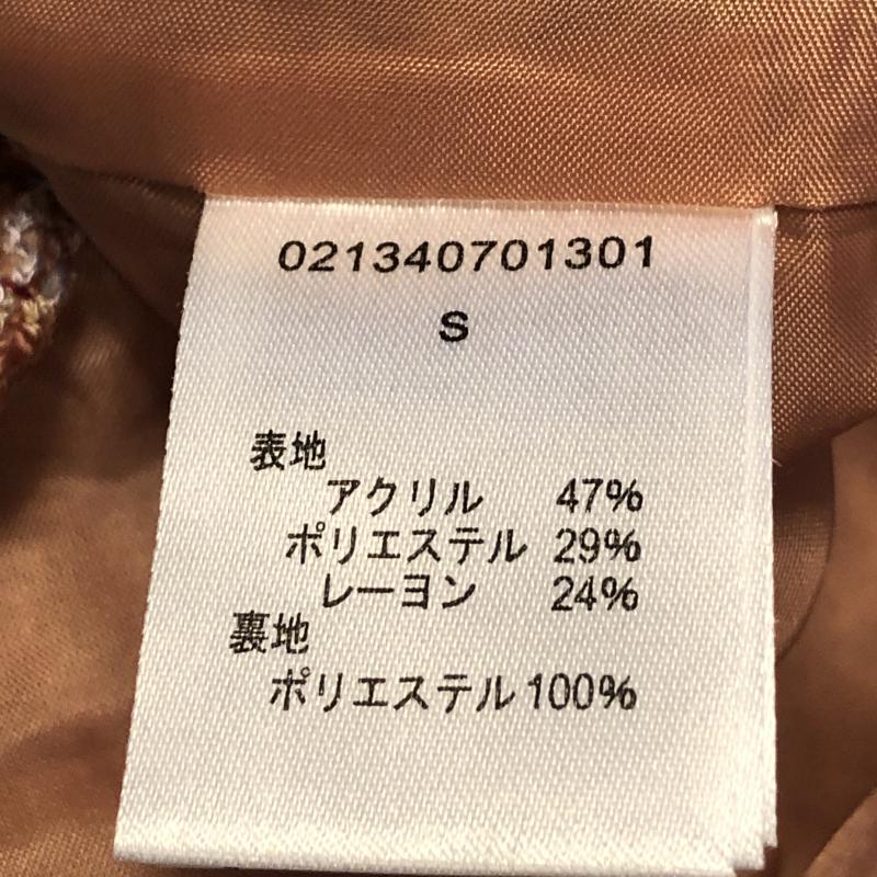 ダズリン dazzlin パンツ ショートパンツ S  橙 / オレンジ / X 白 / ホワイト / X 灰 / グレー / X 金 / ゴールド /  レディース USED 古着 中古 10013006