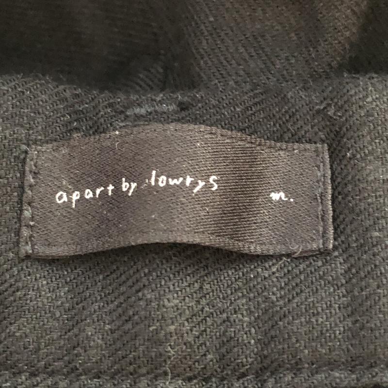 アパートバイローリーズ apart by lowrys パンツ スラックス M 無地 黒 / ブラック /  レディース USED 古着 中古 10013017
