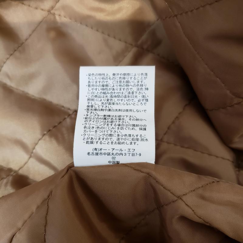 アールピーエス r.p.s コート コート一般 M 無地 茶 / ブラウン /  レディース USED 古着 中古 10013123