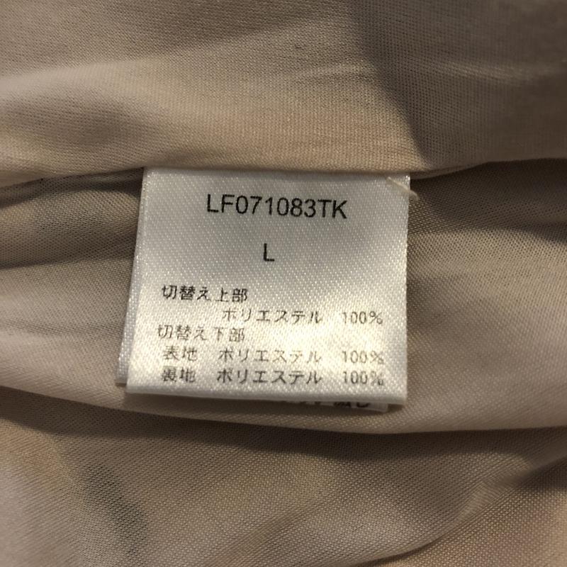ローリーズファーム LOWRYS FARM ワンピース ひざ丈スカート シフォンシャツ切り替えワンピ L 無地 X 花柄 桃 / ピンク / X 黒 / ブラック / X 青 / ブルー / X 緑 / グリーン /  レディース USED 古着 中古 10013228