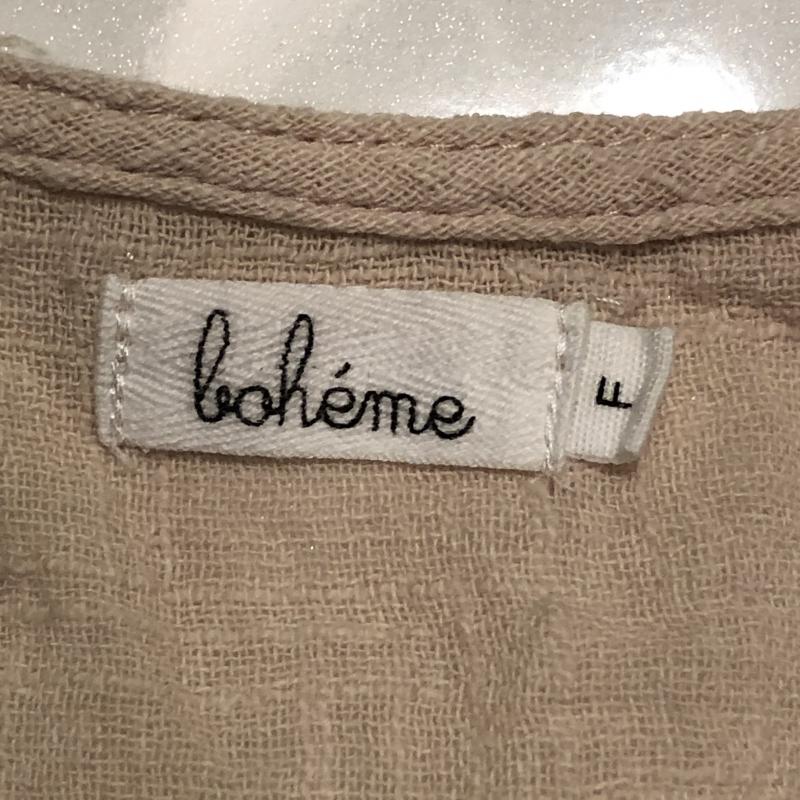 ボエム boheme ワンピース ロングスカート FREE 無地 ベージュ / ベージュ /  レディース USED 古着 中古 10013291