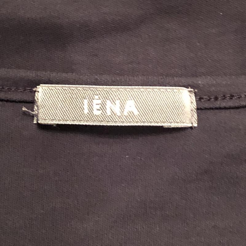 イエナ IENA チュニック 半袖 無地 黒 / ブラック /  レディース USED 古着 中古 10013296