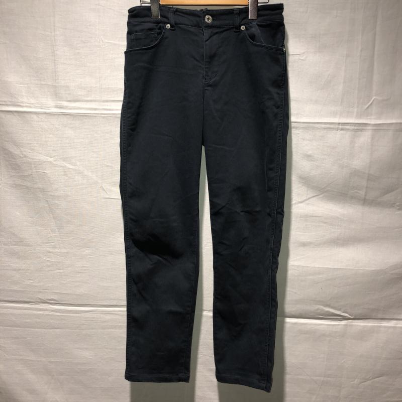 アルカリ alcali パンツ スラックス 2 無地 紺 / ネイビー /  レディース USED 古着 中古 10013298