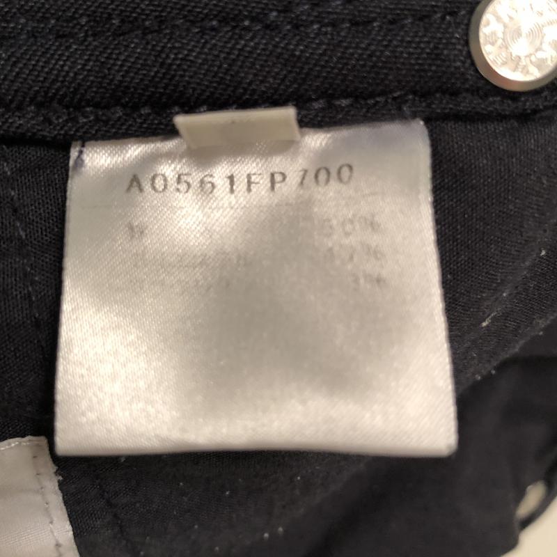 アルカリ alcali パンツ スラックス 2 無地 紺 / ネイビー /  レディース USED 古着 中古 10013298
