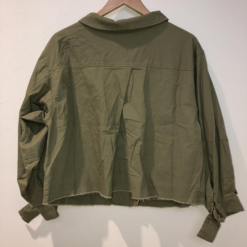 エブリィベリーナイスクラップ EVERY. VERY NICE CLAUP ジャケット、上着 ジャケット、ブレザー FREE 無地 緑 / グリーン /  レディース USED 古着 中古 10013306
