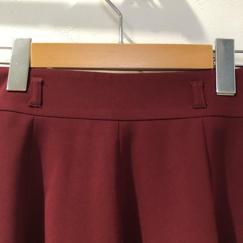 ミッシュマッシュ MISCH MASCH スカート ひざ丈スカート S 無地 赤 / レッド /  レディース USED 古着 中古 10013327
