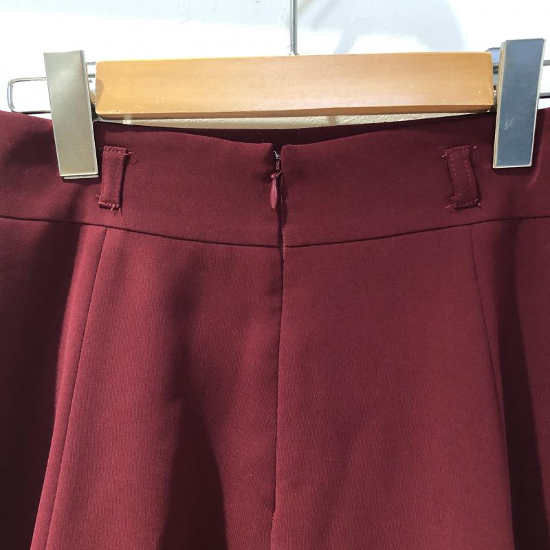 ミッシュマッシュ MISCH MASCH スカート ひざ丈スカート S 無地 赤 / レッド /  レディース USED 古着 中古 10013327