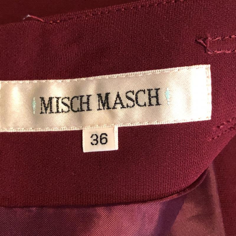 ミッシュマッシュ MISCH MASCH スカート ひざ丈スカート S 無地 赤 / レッド /  レディース USED 古着 中古 10013327