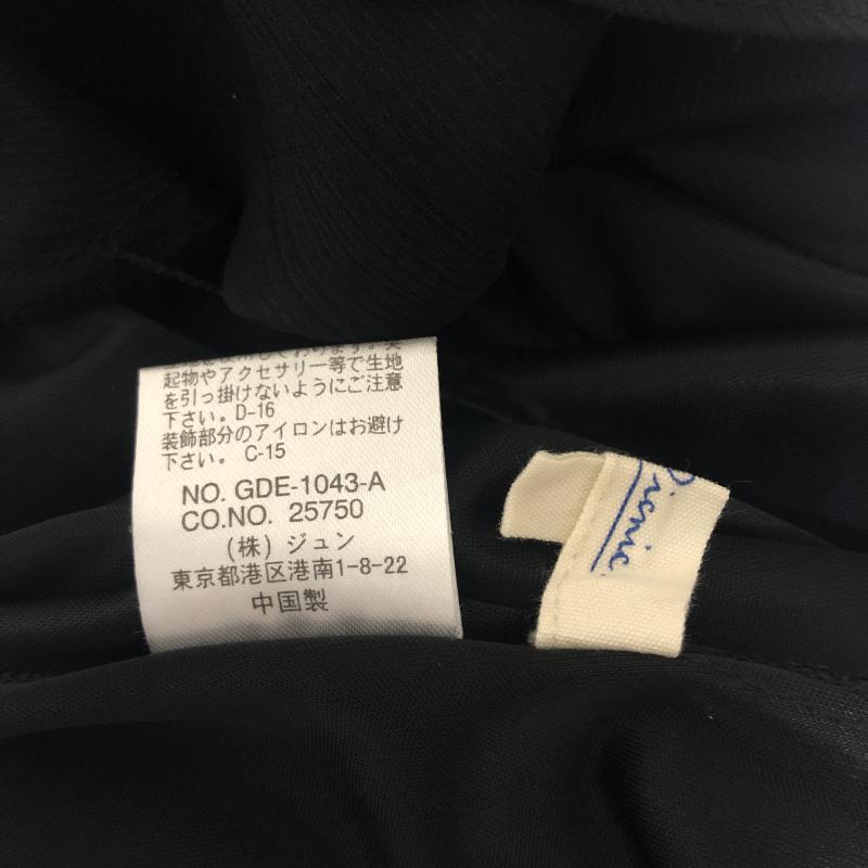 ロペピクニック ROPE' PICNIC ワンピース ひざ丈スカート 38 無地 黒 / ブラック /  レディース USED 古着 中古 10013353
