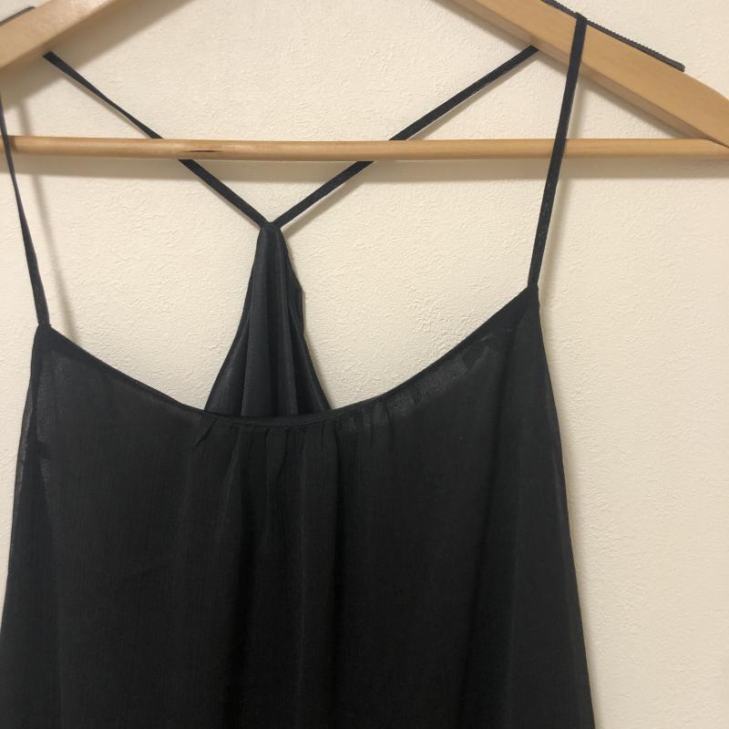 ロペピクニック ROPE' PICNIC ワンピース ひざ丈スカート 38 無地 黒 / ブラック /  レディース USED 古着 中古 10013353