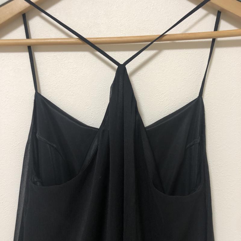 ロペピクニック ROPE' PICNIC ワンピース ひざ丈スカート 38 無地 黒 / ブラック /  レディース USED 古着 中古 10013353