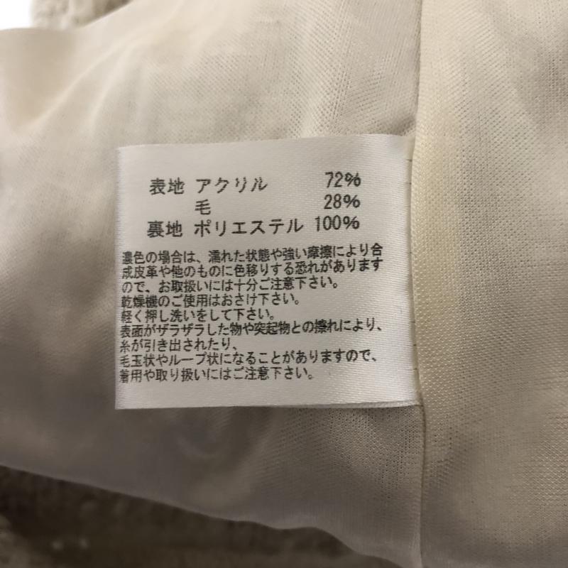 マルピオーネ marpione ワンピース ひざ丈スカート M 無地 ベージュ / ベージュ /  レディース USED 古着 中古 10013366