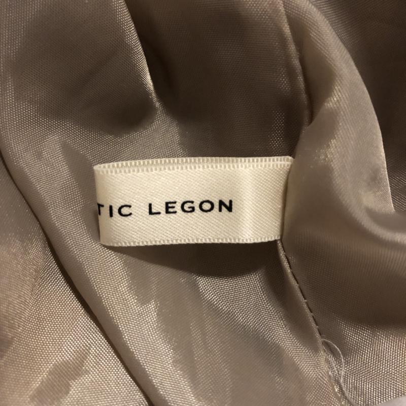マジェスティックレゴン MAJESTIC LEGON スカート ロングスカート バックボタンデザインスカート 無地 ベージュ / ベージュ /  レディース USED 古着 中古 10013414