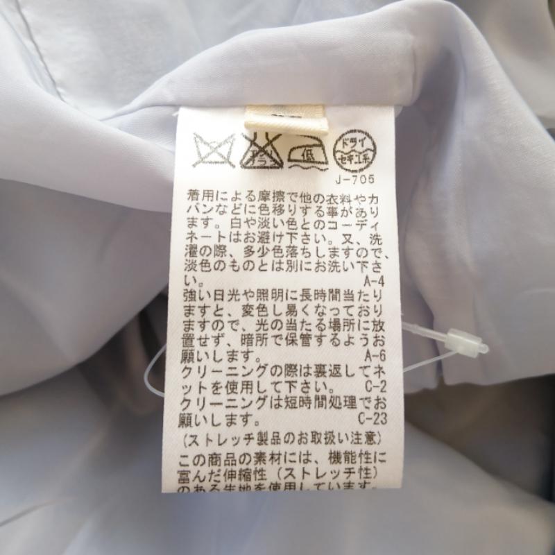 ロペ ROPE' スカート ひざ丈スカート 36 ストライプ 青 / ブルー / X 白 / ホワイト / X 黒 / ブラック /  レディース USED 古着 中古 10013470