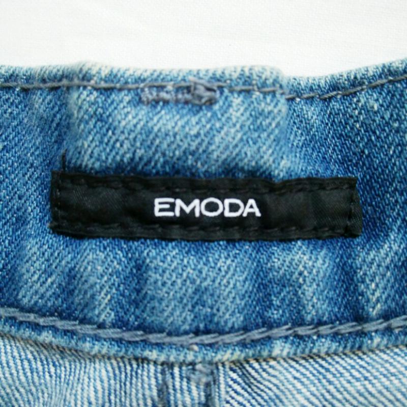 エモダ EMODA パンツ ショートパンツ デニムパンツ 2 無地 インディゴ / インディゴ /  レディース USED 古着 中古 10013493