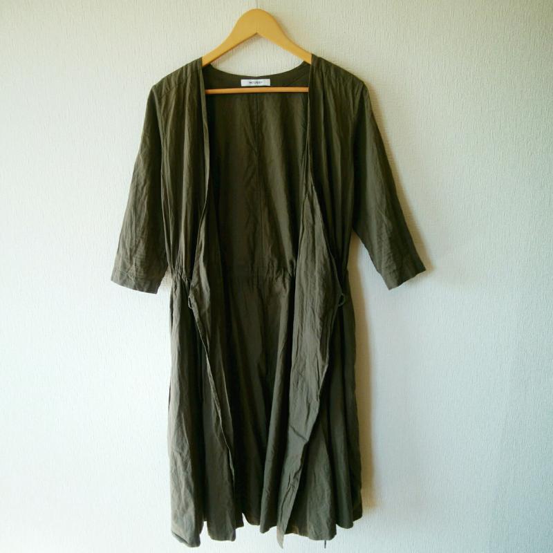 マウジー MOUSSY ワンピース ロングスカート カシュクールワンピース FREE 無地 緑 / グリーン /  レディース USED 古着 中古 10013538