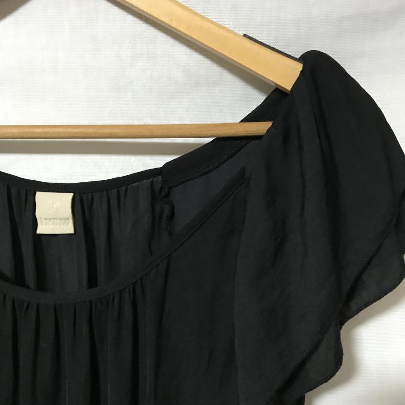 リミットレスラグジュアリー LIMITLESS LUXURY ワンピース ミニスカート 無地 黒 / ブラック /  レディース USED 古着 中古 10013625