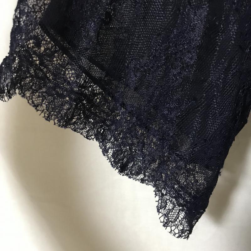 スピック＆スパン Spick & Span シャツ、ブラウス 半袖 総柄 紺 / ネイビー /  レディース USED 古着 中古 10013655