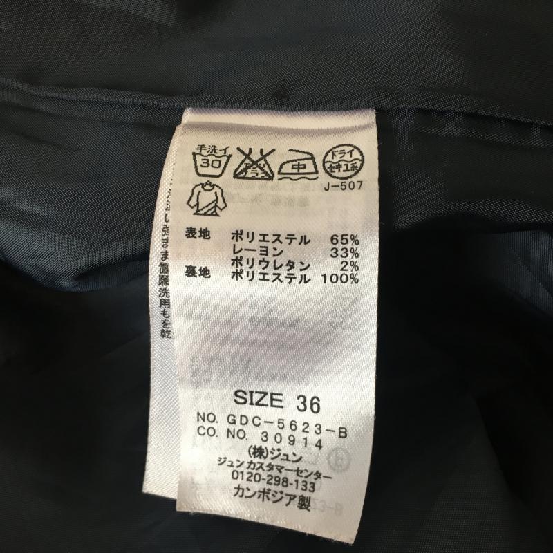 ロペピクニック ROPE' PICNIC スカート ミニスカート 36 無地 黒 / ブラック /  レディース USED 古着 中古 10013676